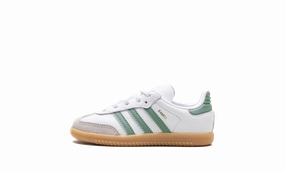 Samba OG TD "Cloud White SIlver Green" Sturdy Outsole Race Pace