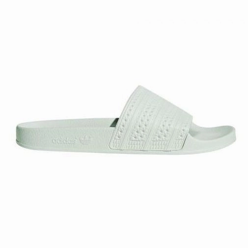 Carbon Fiber Reinforcement Adidas Men's Adilette Slides - Linen Green