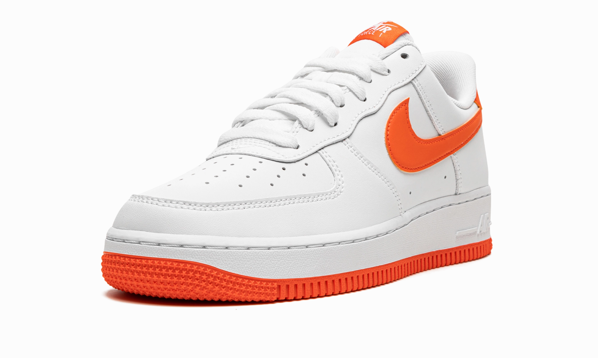 Air Force 1 '07 "Team Orange" Modern Minimal Comfortable Fit Shoes