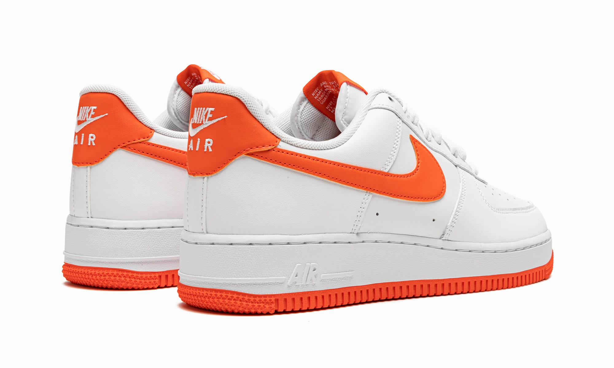 Air Force 1 '07 "Team Orange" Loafer Style Short Trip