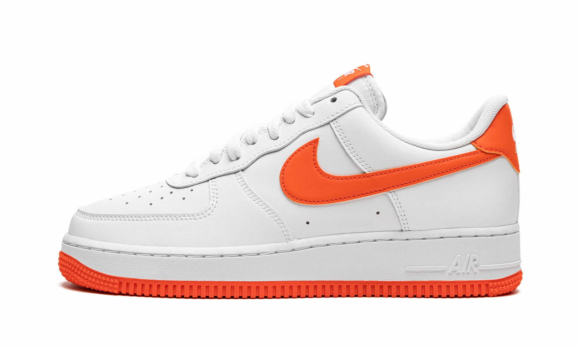 Air Force 1 '07 "Team Orange" Neutral palette travel mode