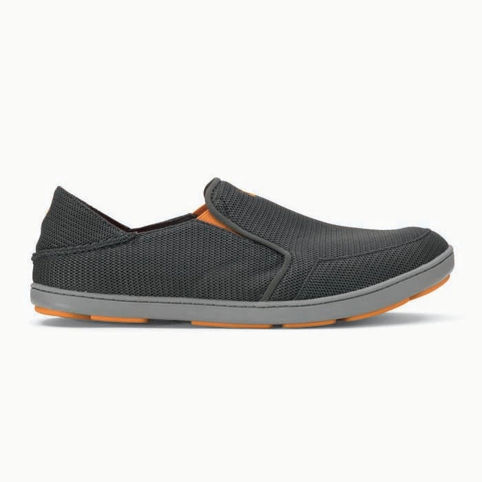 Evening Comfort Mens Olukai Nohea Mesh in Dark Shadow/Wild Dove