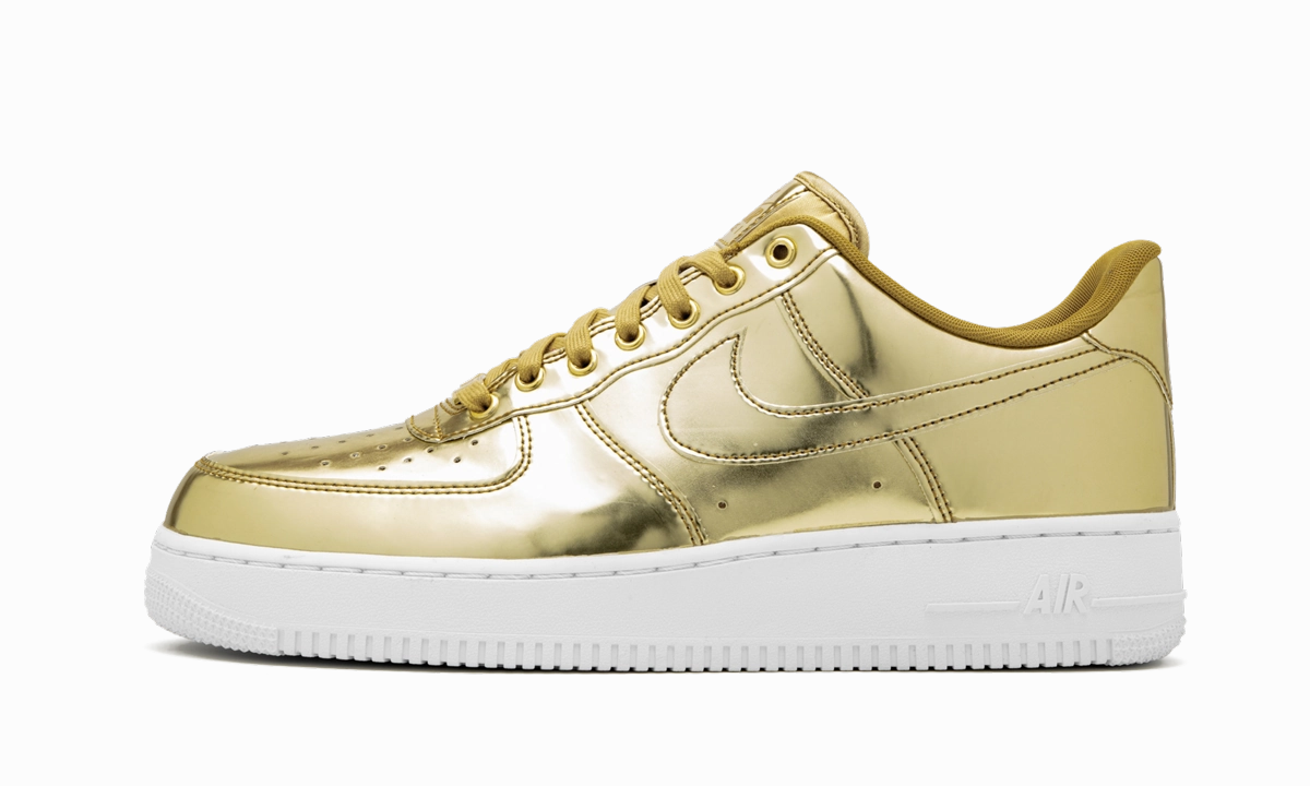 AIR FORCE 1 SP WMNS "Metallic Gold" HeelCushion