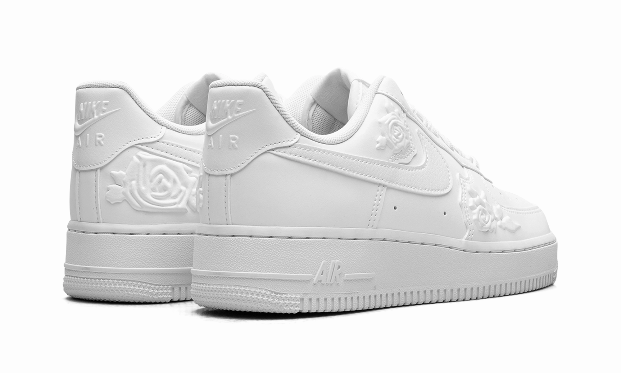 Air Force 1 '07 WMNS "White Roses" Relaxed Design Urban Friendly