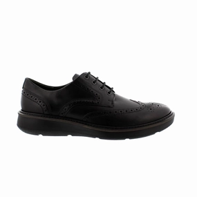 Sleek Trend Men's Lhasa Derby Shoe In Black