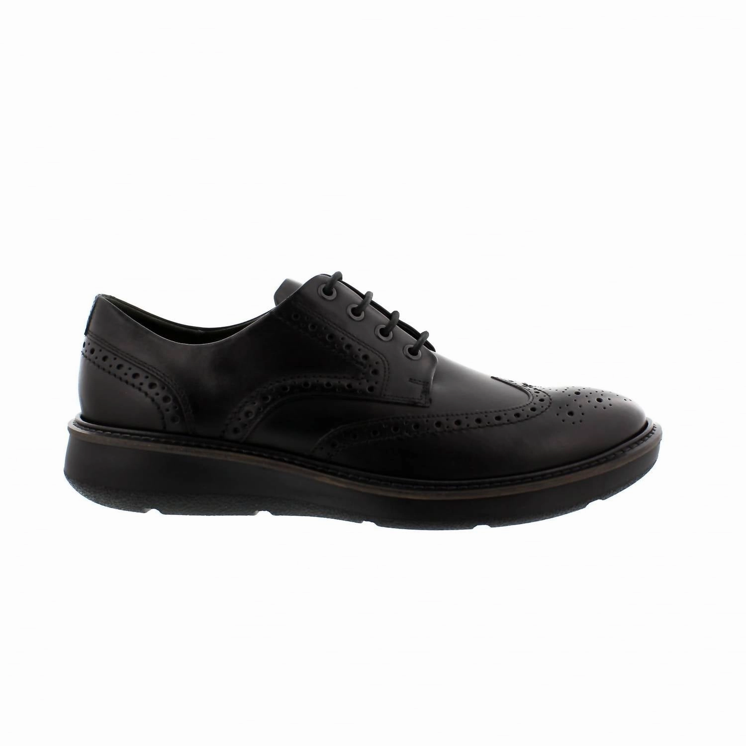 Sleek Trend Men's Lhasa Derby Shoe In Black