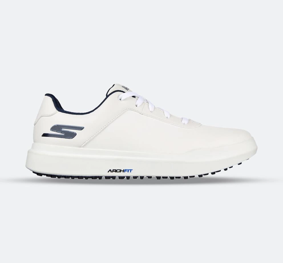 Men's Wide Fit Skechers 214037 Go Golf Drive 5 Trainers Durable Comfort