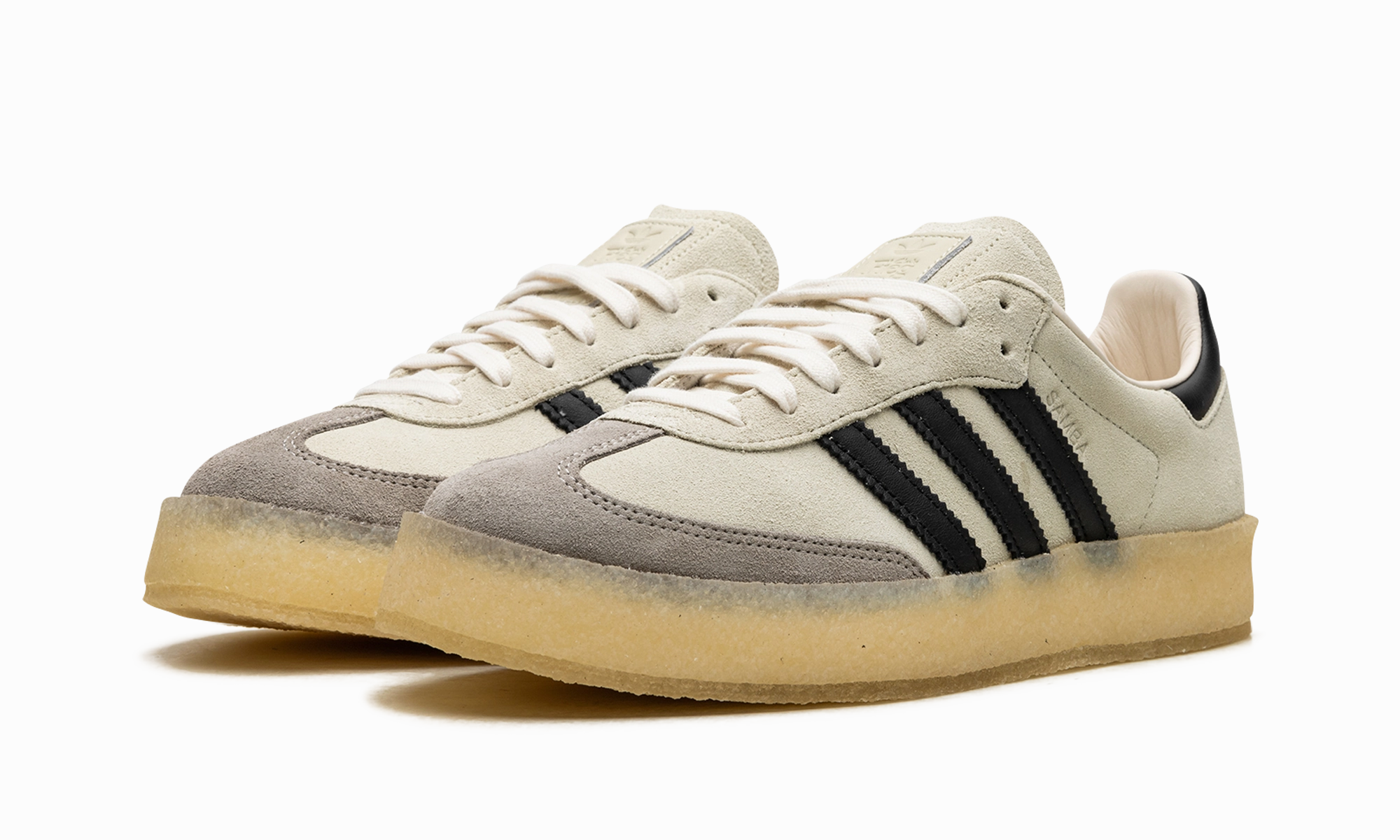 8th Street Samba "Clarks - Kith - White / Black" Cruise Ready Flexible Outsole