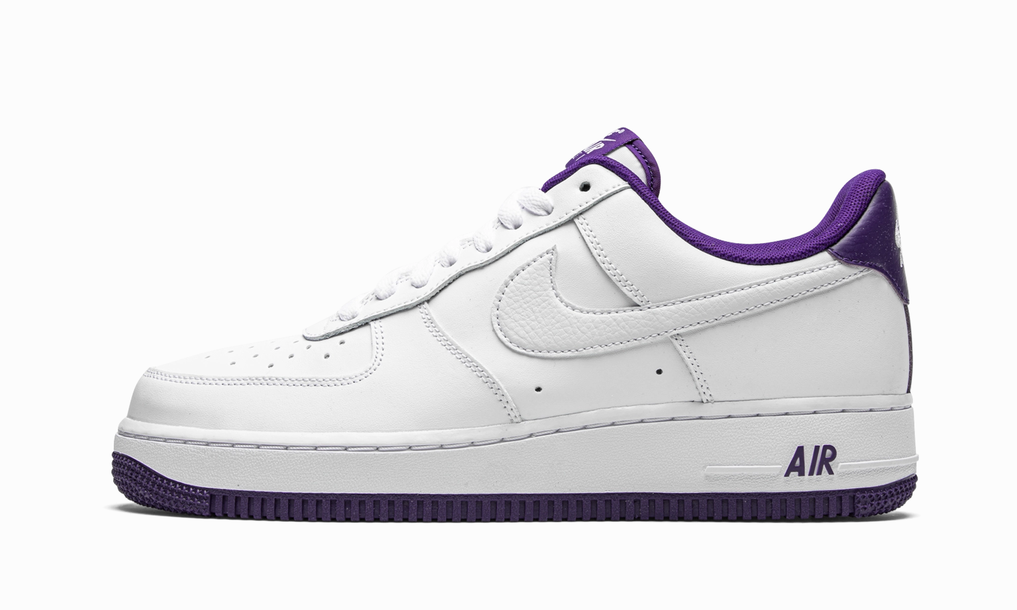 Air Force 1 Low "Voltage Purple" Tidy look Elastic Sides