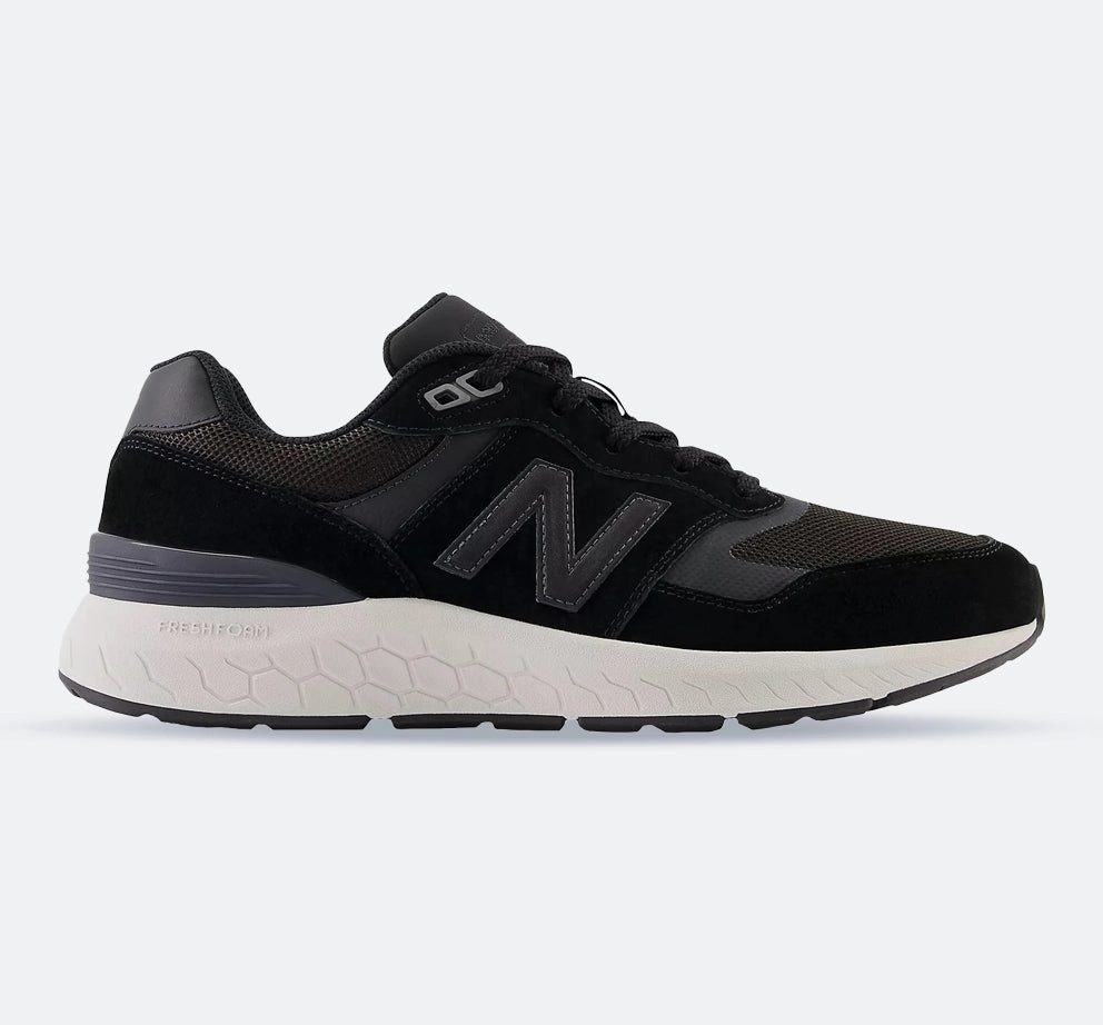 Women's Wide Fit New Balance MW880BK6 Walking/Running Trainers - Fresh Foam Layered Support