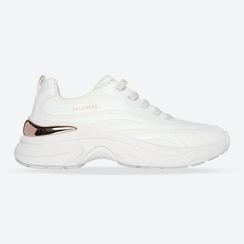 Luxury Feel Stand Tall Women's Wide Fit Skechers 177575 Hazel Step N Flow Trainers