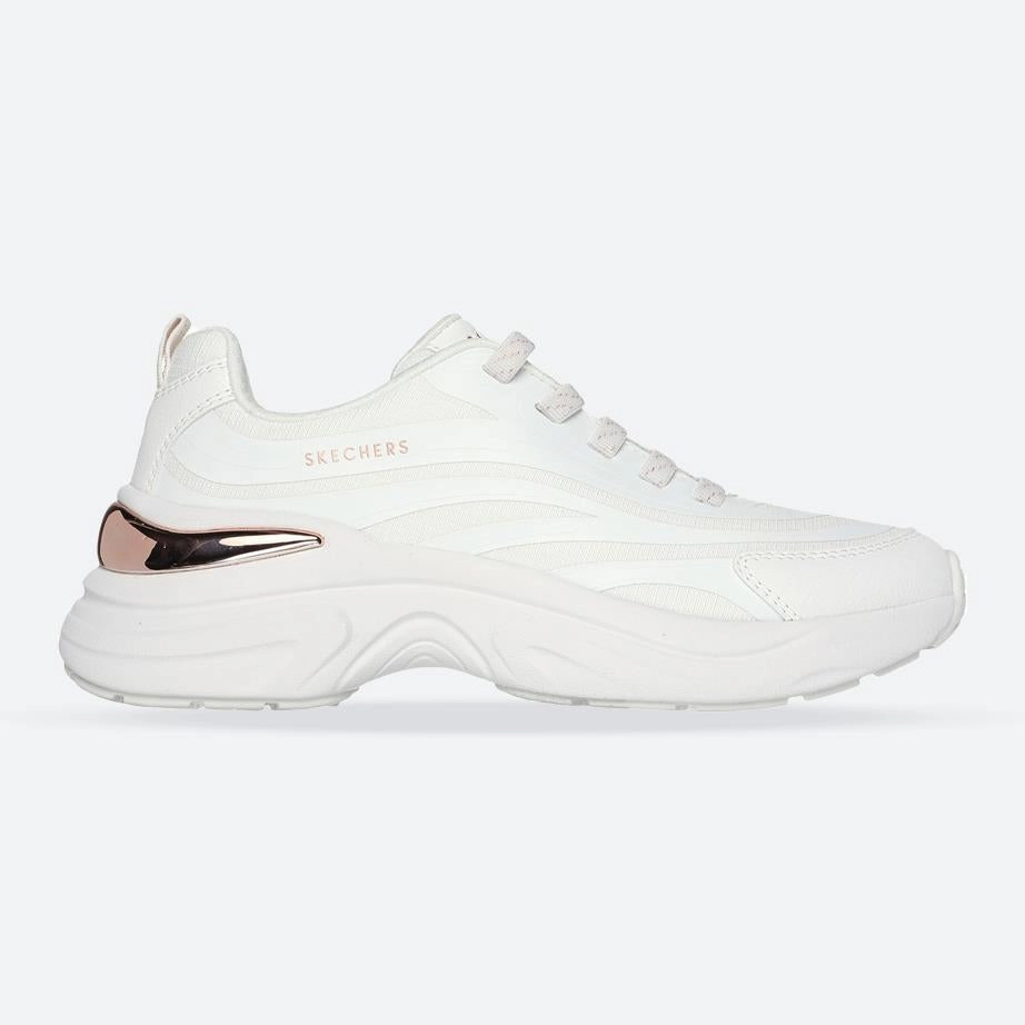 Unique Style Women's Wide Fit Skechers 177575 Hazel Step N Flow Trainers