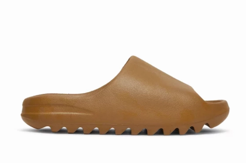 Multi Outfit AdjustableStrap Yeezy Slides 'Ochre' - GW1931