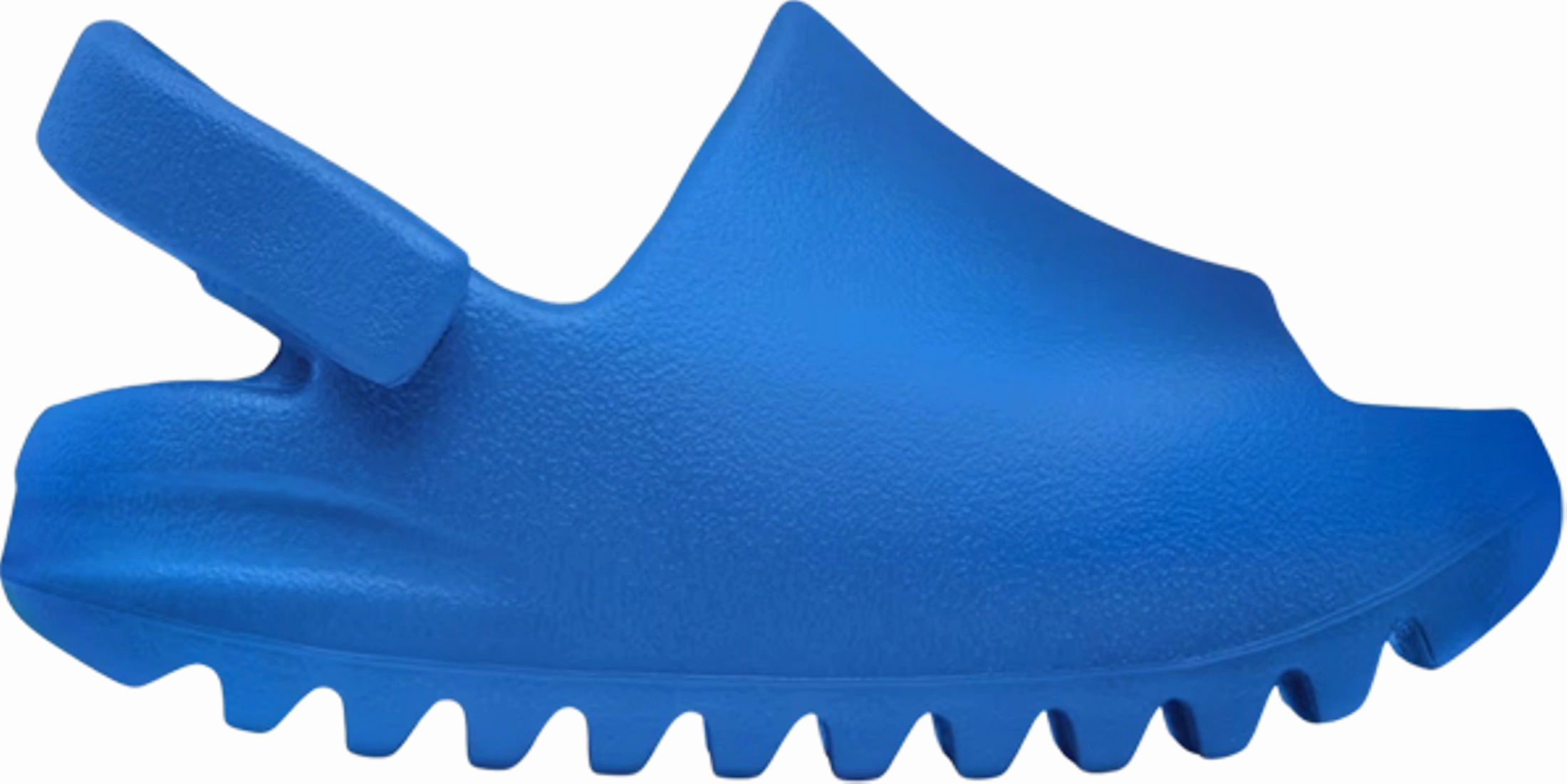 Stitched Toe Box Outsole Traction Yeezy Slides Infants 'Azure' - ID4137