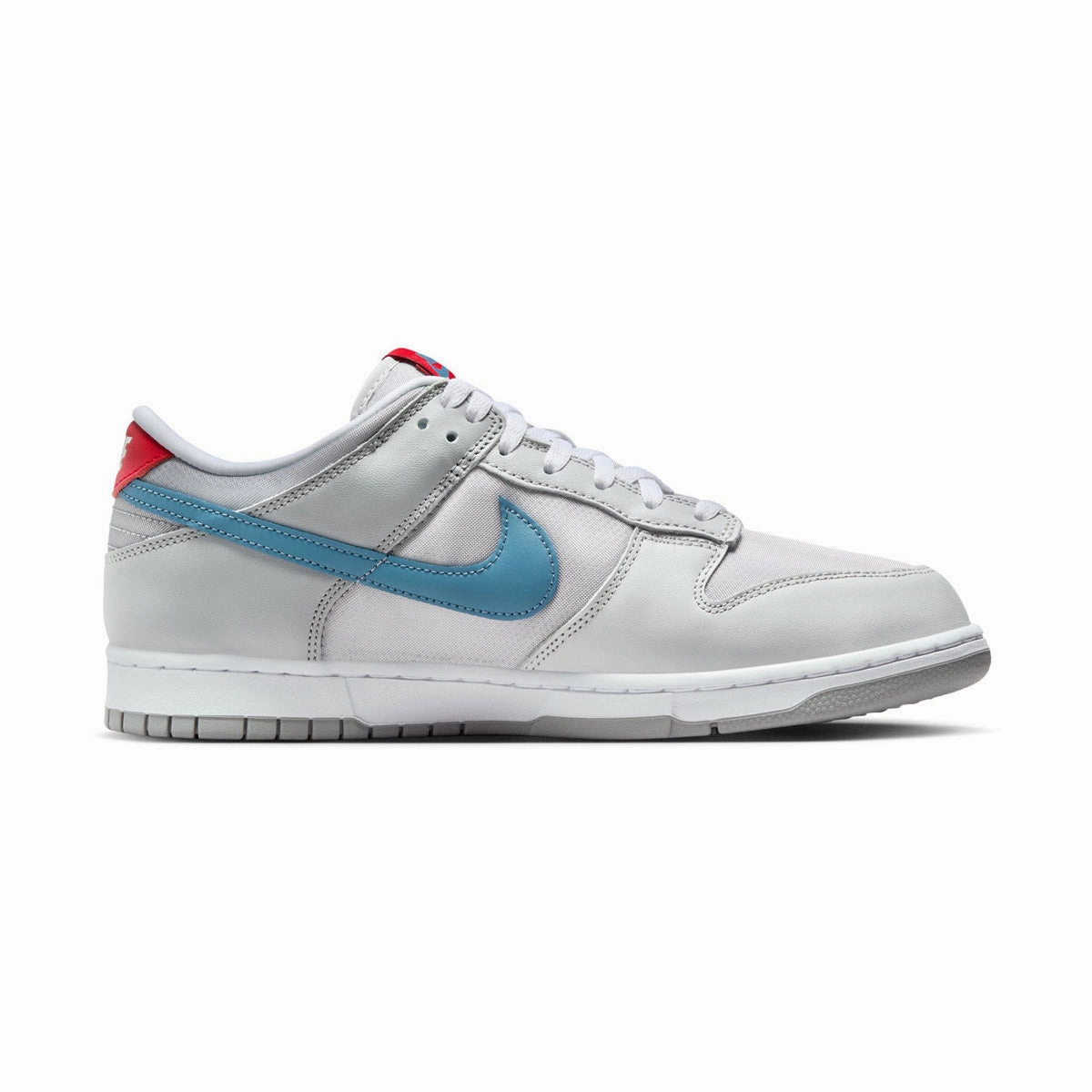 Compression Molding Tech Lockdown Heel Support Nike Dunk Low 'Silver Surfer' Men's Shoes